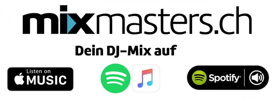 Dein DJ Mix auf Apple Music & Spotify